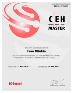 EC-Council Certified Ethical Hacker Master